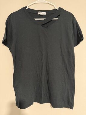 Sub_Urban Riot Black Distressed Short Sleeve Tee